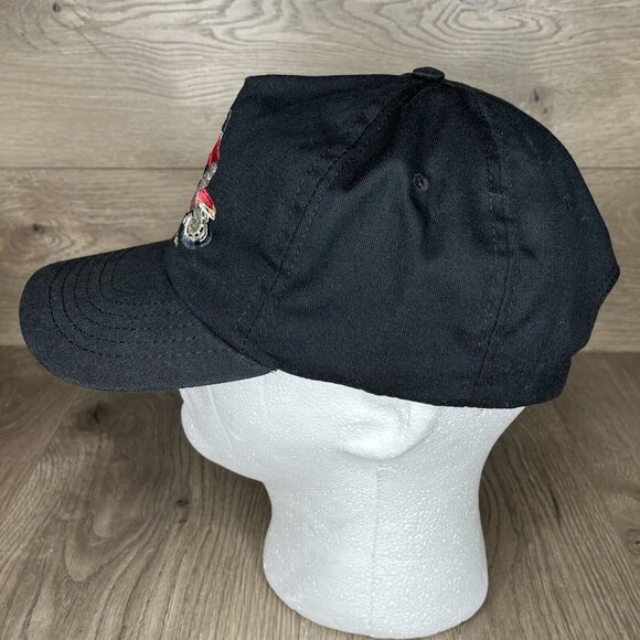 Harley-Davidson Motorcycle Strap Back Embroidered Hat - USA Made Ball Cap - Picture 4 of 12